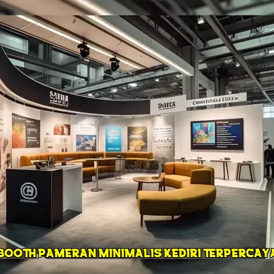 booth pameran minimalis kediri terpercaya